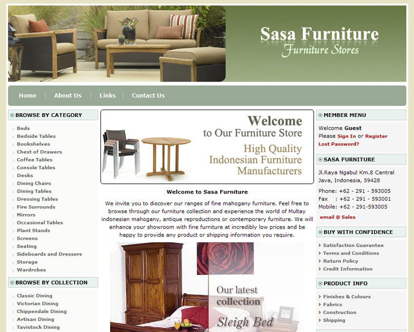 portfolio : Sasa Furniture