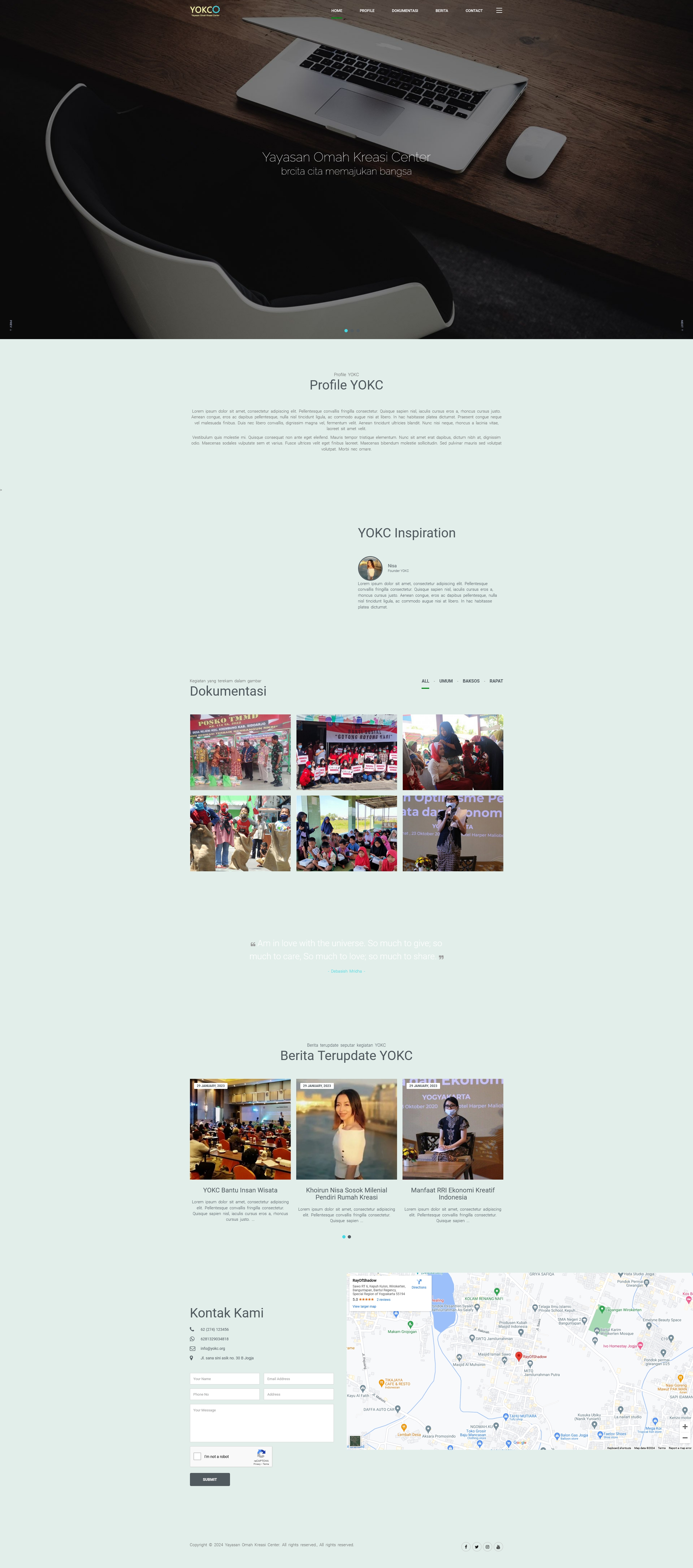 portfolio : Yayasan Omah Kreasi Center