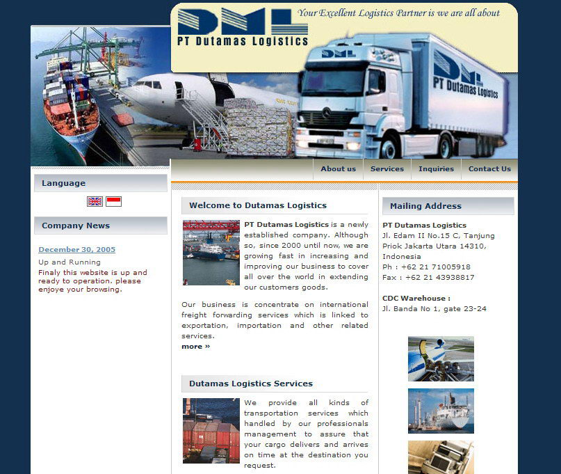 portfolio : Duta Mas Logistics