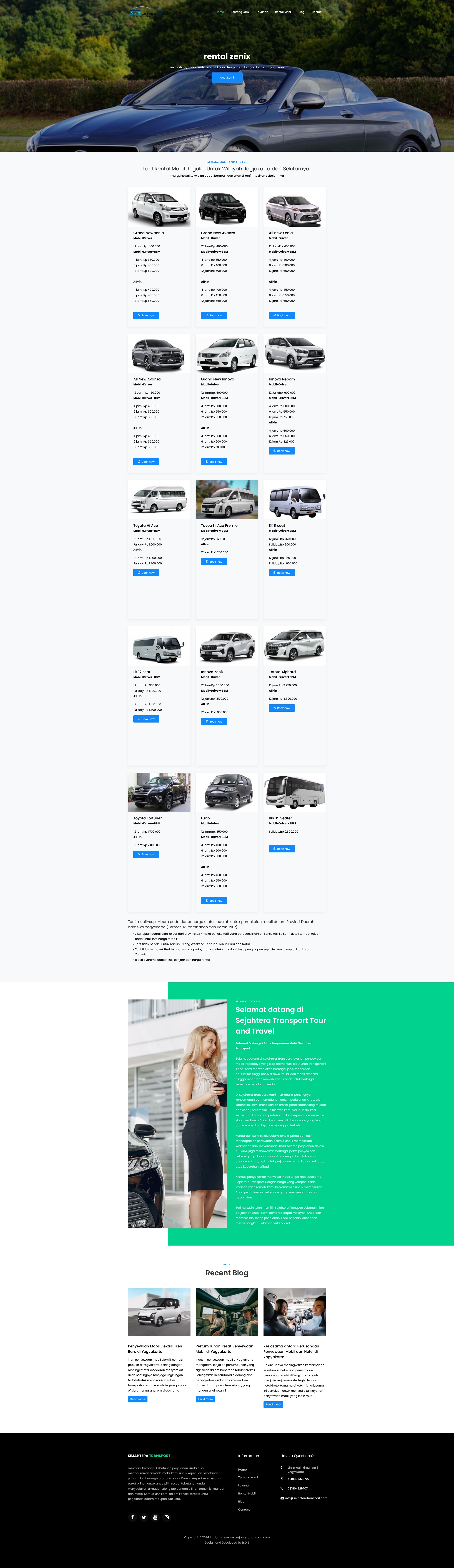 portfolio : Sejahtera Transport